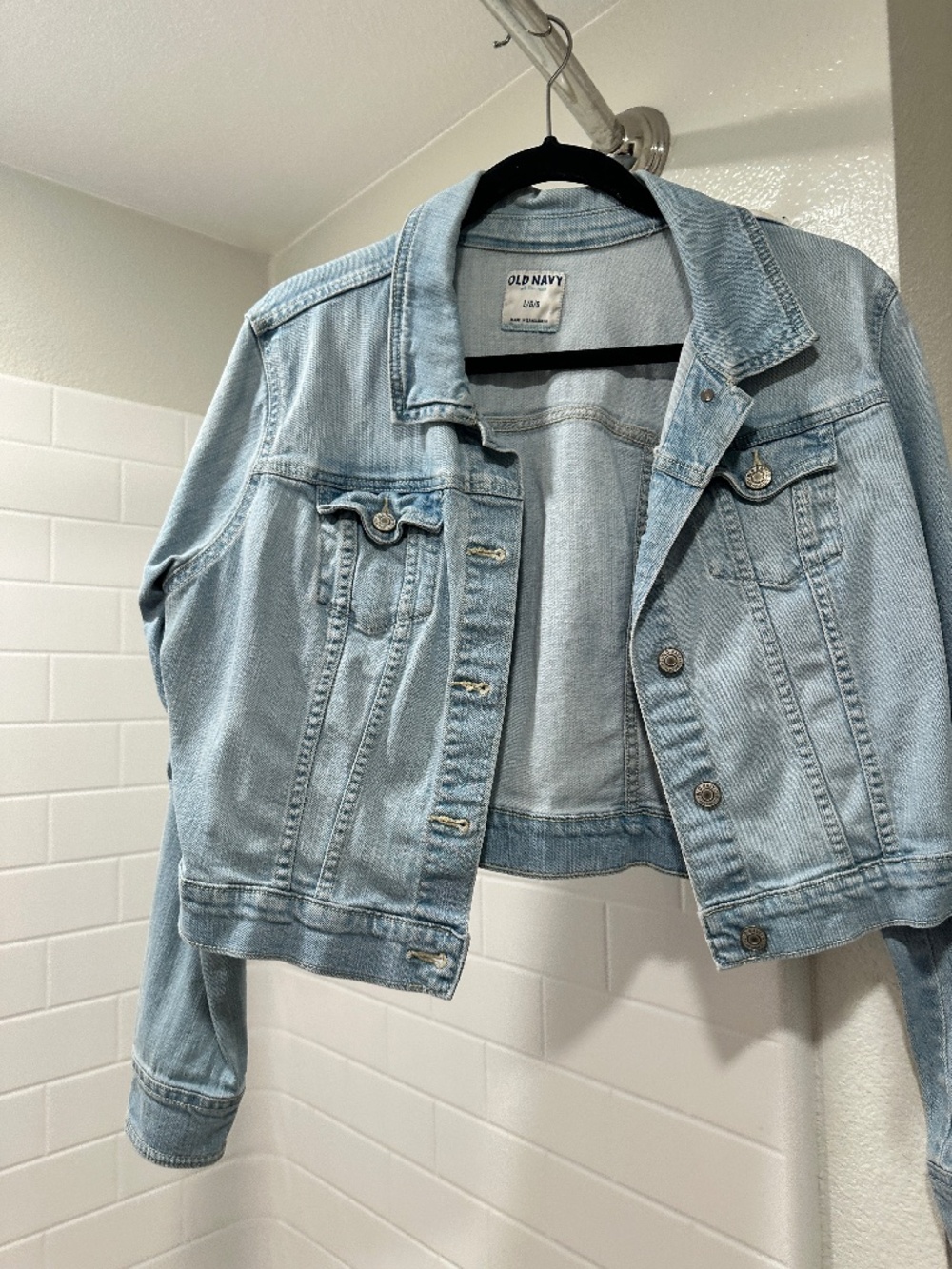 Cropped Jean Jacket